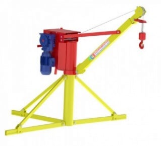 Mini Grua 500kg MG para Construo Civil